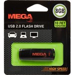 Флеш-память ProMega jet, 8Gb, USB 2.0, чер, PJ-FD-8GB-Black