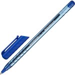 Ручка шариковая неавтомат. KORES К1 F(0,7мм) треуг.корп, син.ст.39511