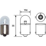 004007100000, R5W 12MM_лампа! (R5W) 5W 12V BA15S габарит/подсвет.номерного знака\