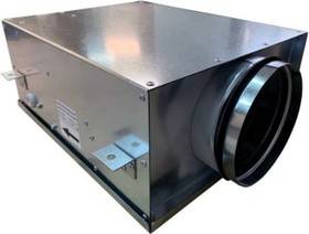 Фото 1/4 Вентилятор канальный круглый шумоизолированный VS(AC1/D)- 160 Compact УН-00005897