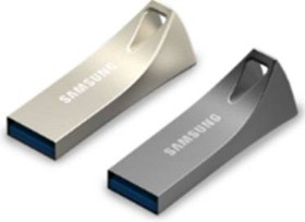 Фото 1/3 MUF-128BE4/APC, Флеш накопитель 128GB SAMSUNG BAR Plus, USB 3.1, 300 МВ/s, серый