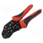 T3684,Crimp Tool, Ratchet, 0.25-6mm2 Medium Bootlace Ferrules