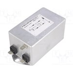 5500.2606.01, FMBB NEO 20A 250 V ac 50 → 60Hz, Screw Mount RFI Filter, Tab ...