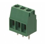 284392-3, Fixed Terminal Blocks 3P SIDE ENTRY 3.81MM