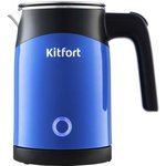 Чайник электрический Kitfort КТ-639-2 0.5л. 1150Вт синий корпус: металл/пластик