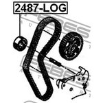 2487-LOG, Ролик натяжителя ремня грм