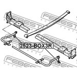 2523-BOX3R, 2523BOX3R_тяга стабилизатора заднего!\ Peugeot Boxer ...