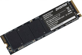 Фото 1/10 Накопитель SSD Digma PCIe 3.0 x4 1TB DGSM3001TS33T Mega S3 M.2 2280