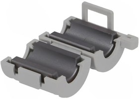 Фото 1/8 ZCAT1518-0730, Ferrite Clamp On Cores Round 7mm Cable Clamp Filter