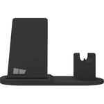 Беспроводное зарядное устройство Smart 10W 3в1 смартфон, часы ...