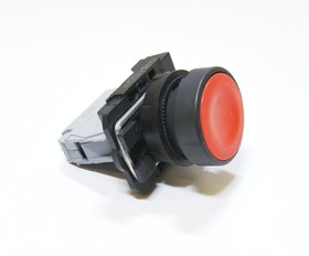 КМЕ4110м (кр.), Выключатель кнопочный красный без фиксации OFF-(ON) 10A/660VAC