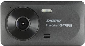 Фото 1/2 Видеорегистратор Digma FreeDrive 109 TRIPLE черный 1Mpix 1080x1920 1080p 150гр. JL5601