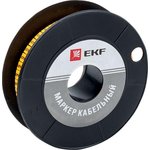 Маркер каб. 1.5кв.мм "6" (к-1000ед) (ЕС-0) EKF plc-KM-1.5-6