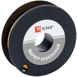Маркер каб. 1.5кв.мм "1" (к-1000ед) (ЕС-0) EKF plc-KM-1.5-1