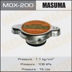 Крышка радиатора 1.1 kg/cm2 MASUMA MOX-200