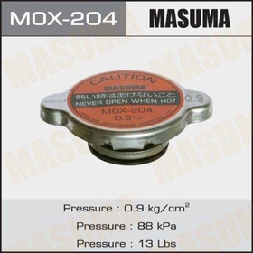 MOX-204, Крышка радиатора MITSUBISHI PAJERO 82-88 0.9 kg/cm2