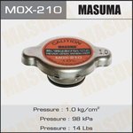 MOX-210, Крышка радиатора MASUMA 1.0 kg/cm2