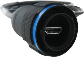Фото 1/2 HDMIFTV6AG, HDMI, Displayport & DVI Connectors HDMIFTV PLUG, A CODE OD CAD