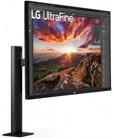 Фото 1/10 LCD LG 31.5'' 32UN880-B {IPS 3840x2160 60Hz 350cd 178/178 3000:1 5ms 2xHDMI DisplayPort USB-Hub Height Tilt Speakers} [32UN880-B.ARUZ]