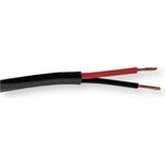 Стандартный многожильный кабель 50 м, 1,5 мм2, 2-жильный черный Красный 329398