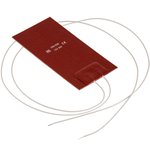 Silicone Heater Mat, 5 W, 50 x 100mm, 12 V dc