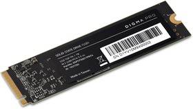 Фото 1/5 Накопитель SSD Digma Pro PCIe 5.0 x4 1000GB DGPST5001TP6T4 Top P6 M.2 2280