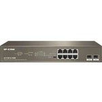 G1110P8150W, IP-COM Switch G1110P-8-150W (8 x PoE 1Gb RJ45, 2 x SFP, 130W ...