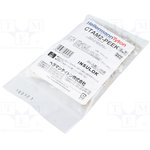 151-00758 Держатель, винтами, PEEK, UL94V-0, бежевый, Шир.стяжки: 4,6мм