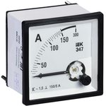 IPA20-6-0150-E, Амперметр Э47 150/5А кл. точн. 1,5 96х96мм