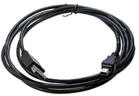 XYC097 1.8 M BLACK, Кабель USB 2.0 - miniUSB 5pin 1.8м (PL1308)