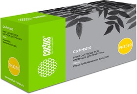 Фото 1/5 Картридж Cactus CS-PH3330, 106R03621, черный / CS-PH3330