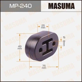 Крепление глушителя [уп.2] MASUMA MP-240