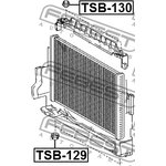 Опора радиатора TSB-130