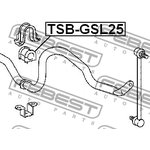 TSB-GSL25, Втулка стабилизатора TOYOTA ESTIMA T/L ACR30,40,MCR30,40 ...