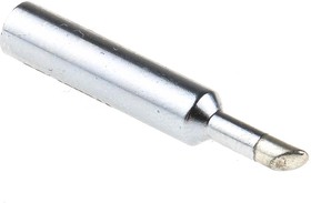 Фото 1/3 T0054488599, XNT BB 2.4 mm Straight Hoof Soldering Iron Tip for use with WP 65, WTP 90, WXP 65, WXP 90