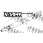 ASN-C23, ASN-C23_крестовина карданного вала!\ Nissan Serena 91-99