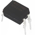 SFH619A, Оптоизолятор 5.3кВ с транзистором Дарлингтона 4DIP