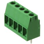 284392-5, Fixed Terminal Blocks 5P SIDE ENTRY 3.81MM