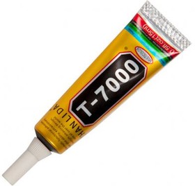 (T-7000) клей герметик для проклейки тачскринов Т-7000 , черный, 15 мл