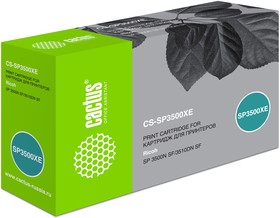 Фото 1/6 Картридж Cactus CS-SP3500XE, 407646, черный / CS-SP3500XE