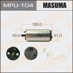 MPU104, MPU-104_насос топливный электрический!\ Suzuki Vitara 1.6 16V 90-99