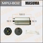 MPU-802, Насос топливный Subaru 1.5-2.0 (+сетка MPU001) Masuma