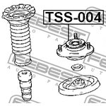 TSS-004, Опора амортизатора TOYOTA COROLLA/FIELDER CE121,NZE12#,ZZE12# ...