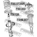 Опора переднего амортизатора L=R TOYOTA Caldina/SCION TC FEBEST TSS-ST246F