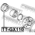 TT-GX110, Пыльник подшипника задней ступицы