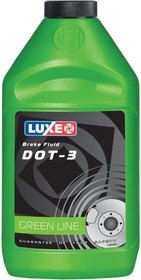 тормозная жидкость dot-3 455 г зеленая канистра 643