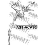 AST-ACA30, Вал рулевой TOYOTA RAV4 ACA3#,ALA3#,GSA33,ZSA3# 2005.11-2012.12 [EU] ...