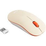 Набор клавиатура+мышь Acer OCC200 кл/мышь:беж/коричн WLS slim(ZL.ACCEE.004)