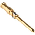 09150006124, Heavy Duty Power Connectors HAN D MALE AWG 26-22 GOLD PLATED CRIMP