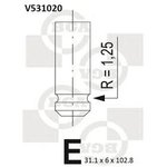 V531020, Клапан выпускной PEUGEOT [3FZ (EW12J4), RFK (EW10J4S)]